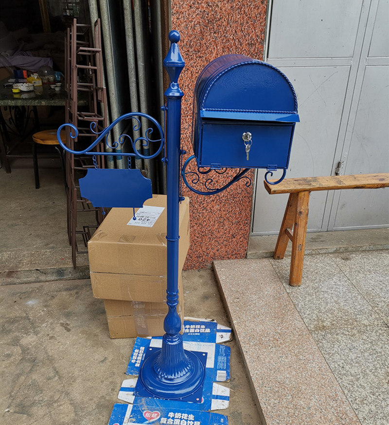 欧式铁艺别墅信箱：婚庆公司专属浪漫收纳神器，防雨又美观！-邮筒-淘宝好物网