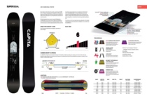 Advance purchase of 22-23 Capita mens single board Ski board SUPER Doa versatile 3D sliding park board