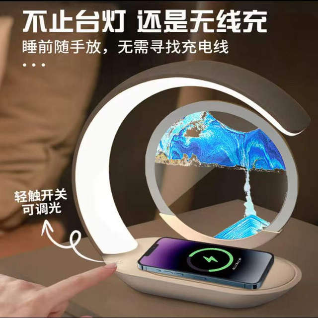 Creative Quicksand Painting Birthday Gift for Girls to Give to Friends, Novelty Gift for Newlyweds, Unique High-End Practical Night Light