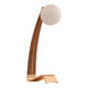 Quiet Light Black Walnut Wood High-End Retro Desktop Work Lamp Simple Creative Design Desk Lamp