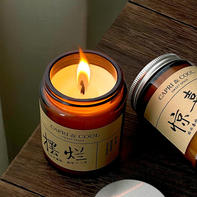 Aromatherapy Candle Hand Gift, Indoor Fragrance, Long-Lasting Flameless Aromatherapy Gift Box Set, Niche High-End