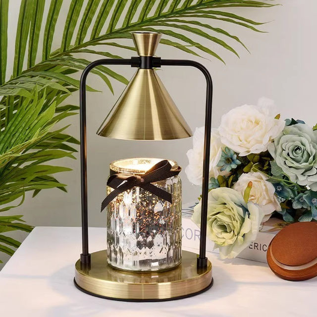 Funnel Retro Candle Lamp Bedroom Wax Melting Lamp Candle Melting Lamp Romantic Atmosphere Lamp Essential Oil Aromatherapy Lamp