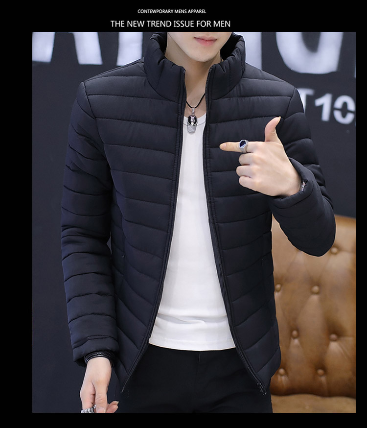 Áo chống rét dày cho nam giới áo khoác cotton nam mùa đông đặc biệt áo khoác mùa đông phiên bản Hàn Quốc của xu hướng áo khoác cotton đoạn ngắn áo dạ nam hàn quốc