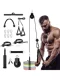 Fitness Double Rope Triceps Training High Pull-Down Resistance Rope Magic Device Gantry Frame Face Pull Equipment Accessories