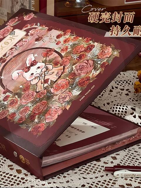 Classmate's Record of Sixth-Grade Elementary School Girls' High-Quality Loose-Leaf Notebook Memoirs, Niche and Sophisticated Graduation Album