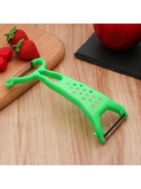 Multifunctional Stainless Steel Peeling Knife, Two-Ended Fruit Peeler, Kitchen Fruit Peeling Knife, Apple Peeler, Peeling Tool