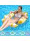 Floating Bed for Adults, Inflatable Water Float, Thickened Mesh Bed, Girls' Water Play Float Chair, Swimming Float Ring with Net, Floating Raft