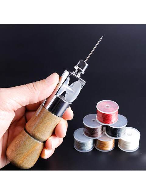 Hand-Sewn Leather Goods, Leather Hand Sewing Tools, Needles, Hand Sewing Machines, Repair Sewing Tools, Shoe Needles, Awls, Hole Punchers, Binding Tools