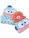 Cute Ugly Fish Hand Towel, Hanging Type, Bathroom Children's Coral Fleece Handkerchief, Absorbent Thickened Kitchen Cloth