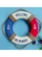 Emergency Lifebuoy for Adults, Thickened, Professional Portable Solid Foam Swimming Ring for Children, Marine Decorative Pendant