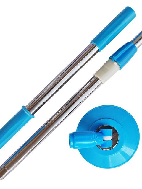 Rotating Mop Handle, Single Handle Mop Head, Hand-Pressed Integrated Mop, Good Magic Mop Replacement Parts, Mop Rod
