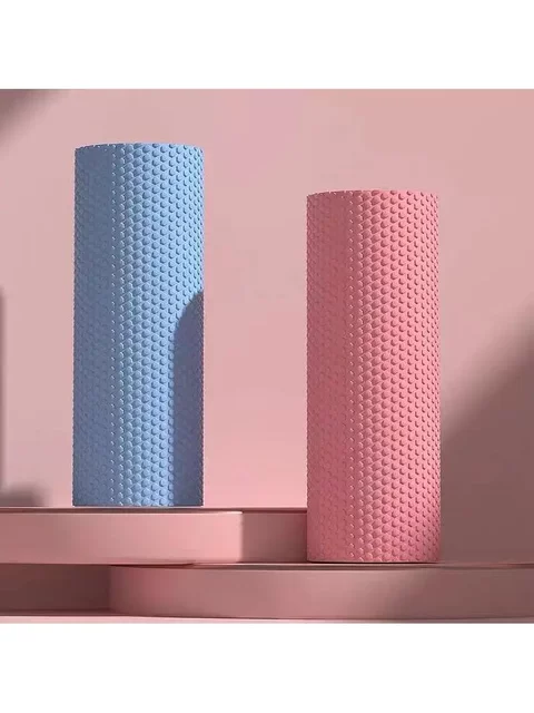 Solid Foam Roller for Muscle Relaxation, Professional Roller with Smooth Surface, Yoga Slimming Tool, Floating Point Massage Exercise Fitness Stick
