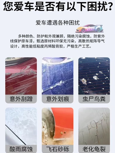 Автомобиль Pet Car Modification Пленка Tesla Full Car Body Plam