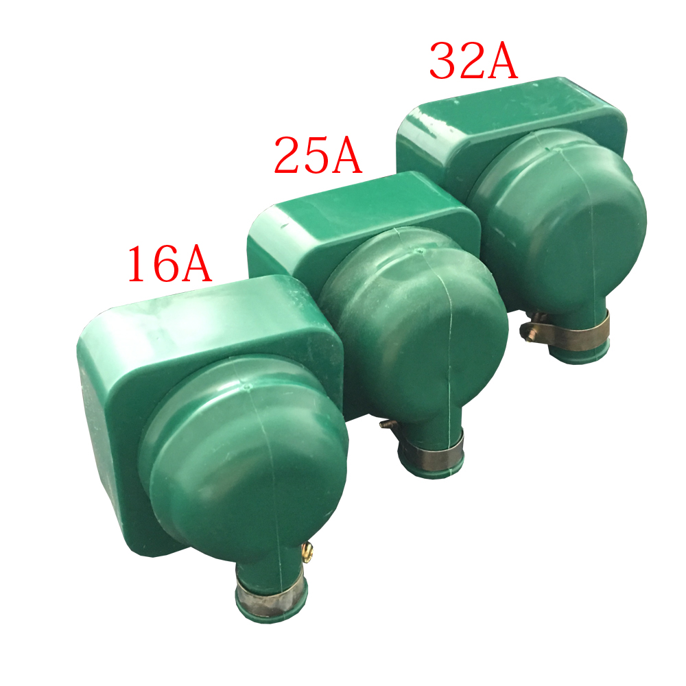 High power three-phase power plug 1625A32A380V440V insulation four-foot four-column plug-four-wire plug-in