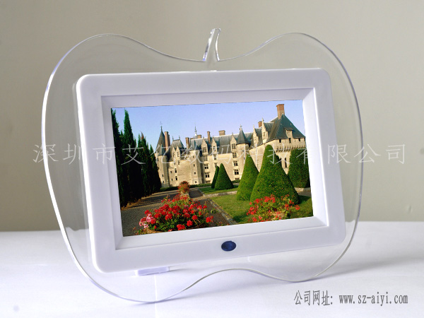 Aiyi 7 inch Apple type đèn đa chức năng khung ảnh kỹ thuật số Màn hình HD album ảnh điện tử khung ảnh kỹ thuật số acrylic