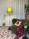 Medieval-Style Green Floor Lamp Next to the Sofa in the Living Room, Housewarming Decorative Lamp, Designer High-End Bedroom Bedside Atmosphere Lamp