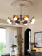 French-Style Vintage Lighting Magic Bean Chandelier Living Room Lamp 2026 New Model Hall Main Light Retro Solid Wood Lamp Dining Room Chandelier