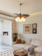 Living Room Magic Bean Chandelier, French Mid-Century Style Rattan Chandelier, Retro Cloud Fan Living Room Main Light, Dining Room Solid Wood Lighting Fixtures