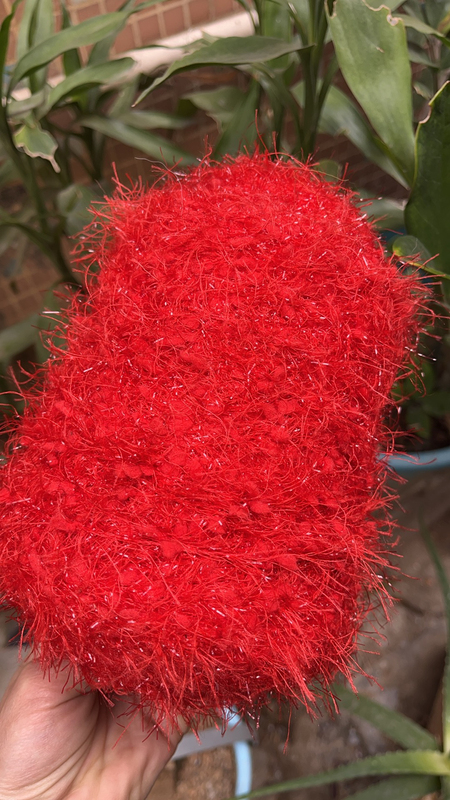 Price: 0.5kg Flashy Feather Yarn, Soft to the Touch, Scarf, Shawl, Sweater, Mixed Yarn, Free Shipping