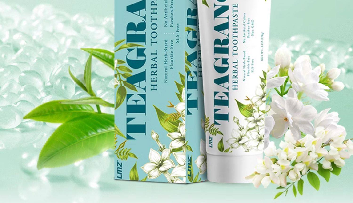 两面针 茉沫茶牙膏90g【茉莉龙井 清新养龈】