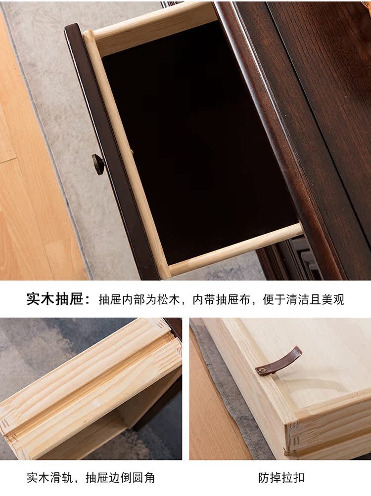 Nước Mỹ bàn cà phê phòng khách đồ gỗ rắn lưu trữ bàn trà Bàn gỗ Mỹ Bàn cà phê đơn giản - Bàn trà bàn ghế phòng khách giá rẻ