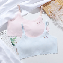 Girls underwear junior high school students high school 10-15 years old development period girls cotton vest big boy girls bra