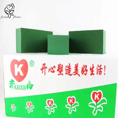 Flower and flower flower arrangement material reinforced flower mud block absorbent sponge wedding car decoration flower mud drying flower arrangement supplies