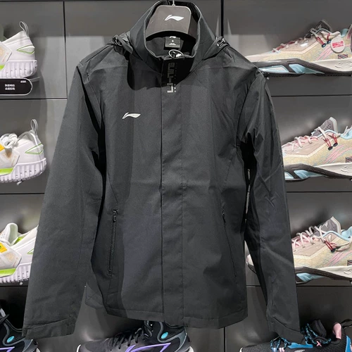 Li Ning, плащ, комфортная ветрозащитная куртка для отдыха с капюшоном, спортивный костюм, коллекция 2023