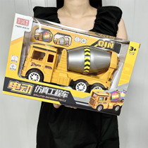Childrens electric engineering vehicle toy music light universal excavator excavator dump truck mixer truck toy car