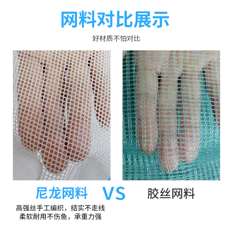 Nylon cage cage net breeding net special 25 mesh fish breeding cage net custom-made loach and eel breeding fishing net pull net
