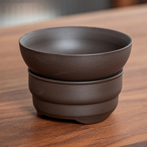 Yixing purple sand tea leak tea filter craft kung fu tea set tea filter creative funnel tea slag filter net frame