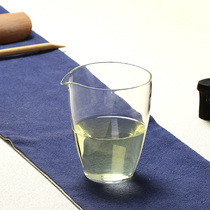 Heat-resistant thickened public cup tea leak set glass tea maker kung fu tea set Tea Tea home male Cup large