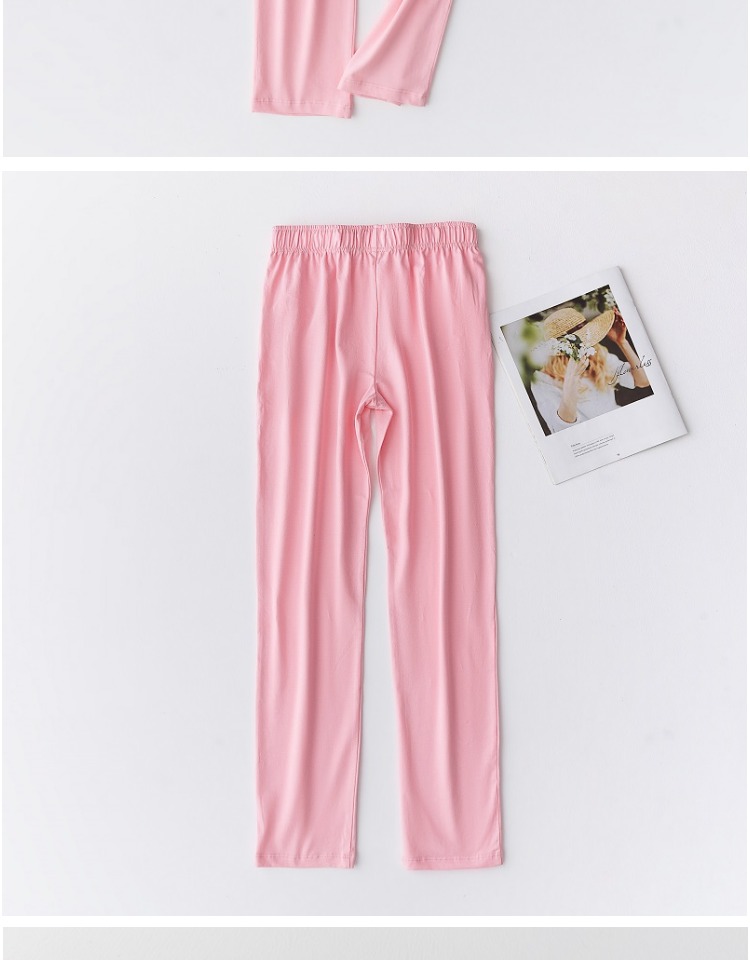 Quần pyjama cotton nữ quần nhà cỡ lớn quần yoga giản dị mùa xuân và mùa thu đồ lót nam