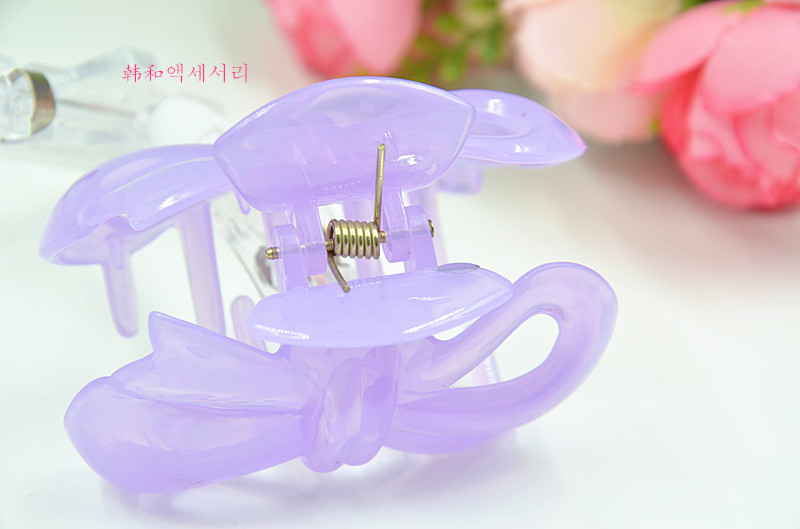 Kẹp tóc Gripper Kích Thước Lớn Bath Clip Jelly Loạt Medium Mát Clips Adult Tóc Phụ Kiện Đơn Giản Tóc Ngắn