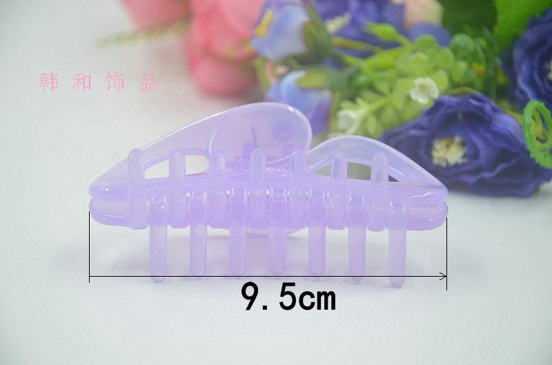 Kẹp tóc Gripper Kích Thước Lớn Bath Clip Jelly Loạt Medium Mát Clips Adult Tóc Phụ Kiện Đơn Giản Tóc Ngắn