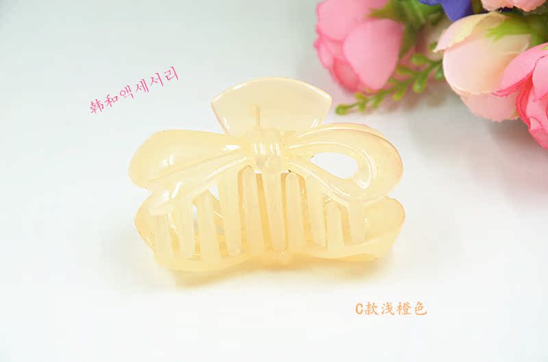 Kẹp tóc Gripper Kích Thước Lớn Bath Clip Jelly Loạt Medium Mát Clips Adult Tóc Phụ Kiện Đơn Giản Tóc Ngắn