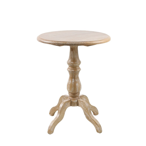 Французский сплошной древесина Круглый столик диван кофейный столик несколько кофейного стола на балконе.