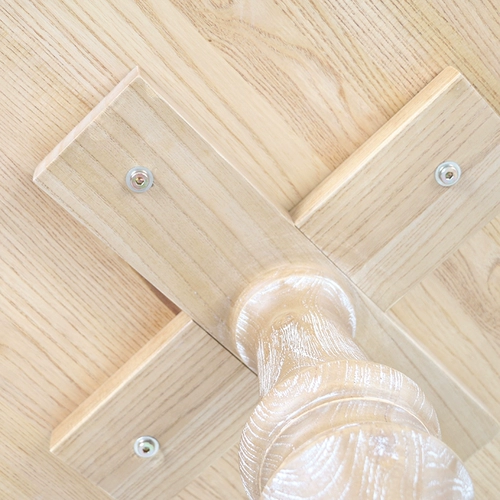 Французский сплошной древесина Круглый столик диван кофейный столик несколько кофейного стола на балконе.