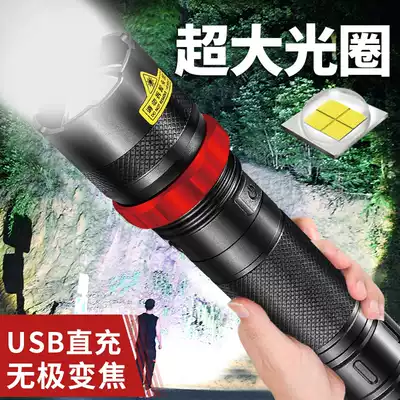 SANJICHA strong light zoom lens Super strong light portable USB astigmatism camera shooting focus rescue A8