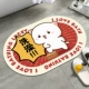 Персик и овальная красная ванна