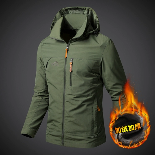 Альпинистский демисезонный комплект, ветрозащитная удерживающая тепло водонепроницаемая дорожная куртка, увеличенная толщина, коллекция 2023