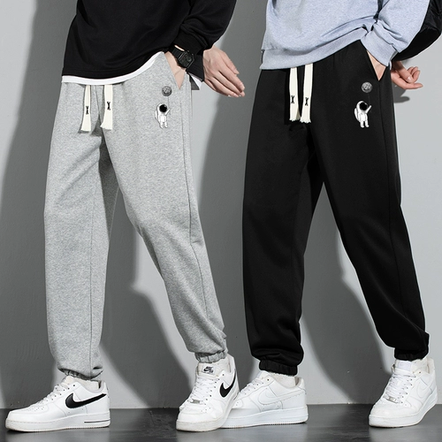 Космические осенние спортивные штаны для отдыха, свободный крой