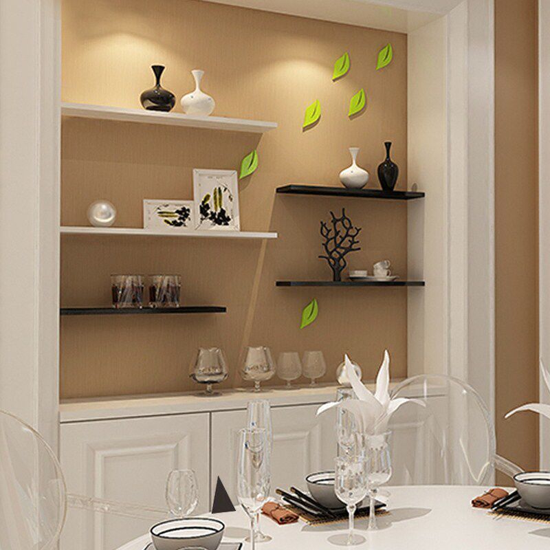 Wide 10CM Piano baking lacquered lined room Living-room Separator Shelf Decorative Shelf Modern Minimalist Wall Shelf