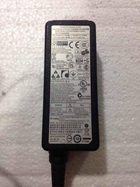 Original fit Samsung notebook 12V3 33A 2 2A power supply connector 110S1K 110S1J computer charger