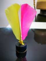 (Shuttlecock Fei) Southern-style shuttlecock with cowhide bottom first layer of cowhide waterproof and kick-resistant moderate elasticity and easy to control the shuttlecock