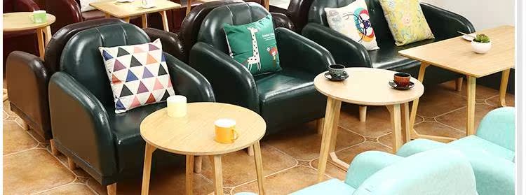 Bàn ăn và ghế ban công văn phòng thanh lịch Bàn vuông nhỏ tiếp tân sofa phòng đôi sử dụng đơn giản ba món đồ nội thất duy nhất cửa hàng tráng miệng - FnB Furniture