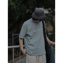 Crisis youth short sleeve T-shirt men 2021 new summer Women half sleeve loose Japanese letters print shirt shirt top