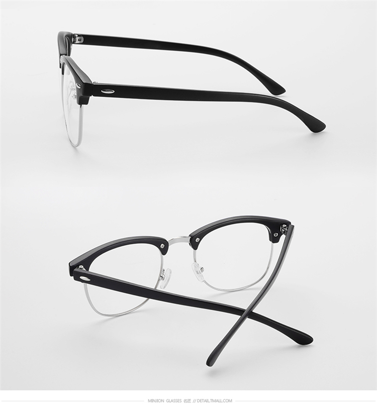 Kính chống bức xạ màu xanh kính nữ kính phẳng kính cận thị khung mắt kính nam di động kính chrome hearts