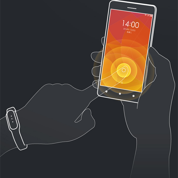 小米智能手环 防水智能蓝牙运动睡眠计步器 支