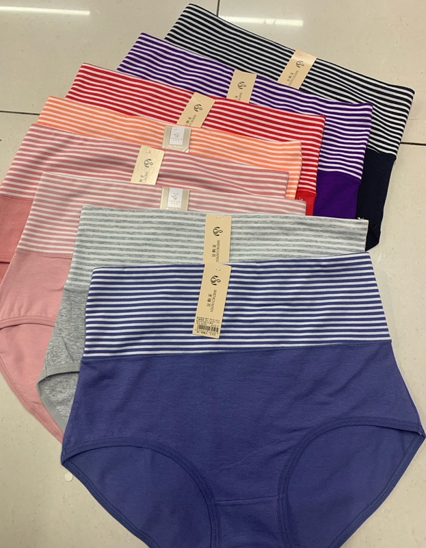 Saint Kena 8250 Women's High-Waisted Mom Shorts Pure Cotton Underwear